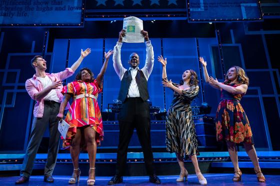 The World Goes round group photo